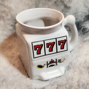 Jackpot Machine Coffee Cup Mug Souvenir